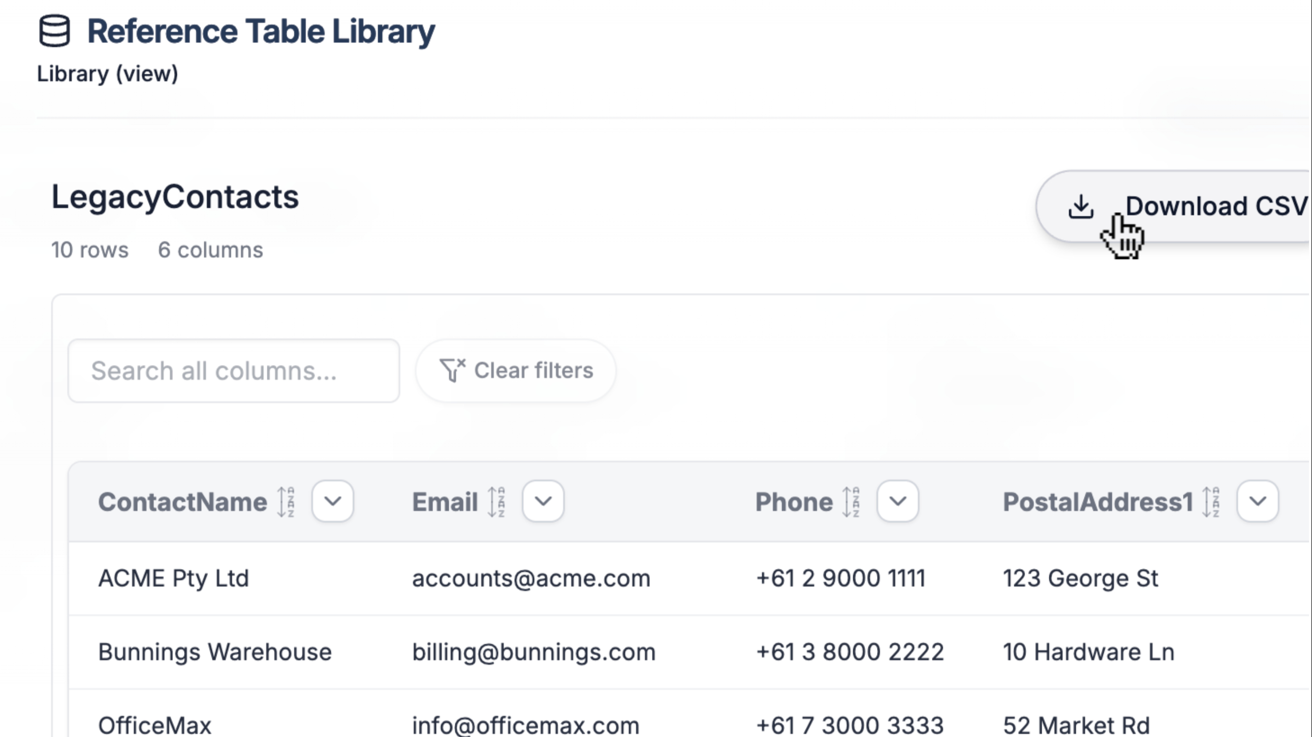 DataFlowMapper Interface