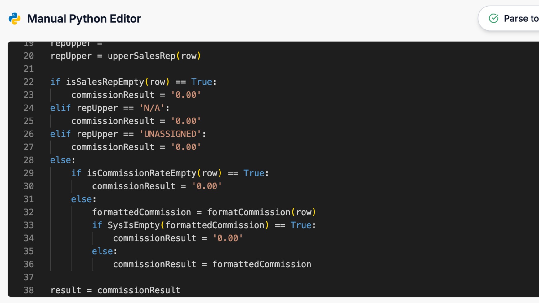 Bidirectional Editing
