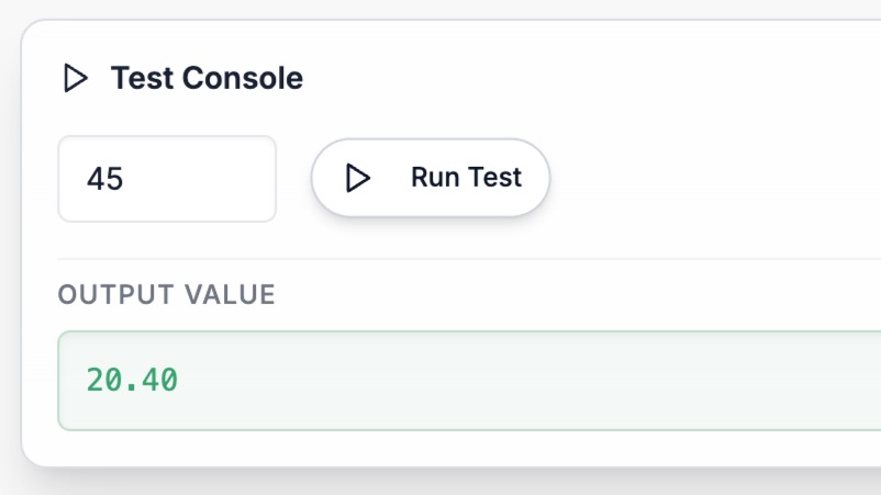 Real-Time Row Testing