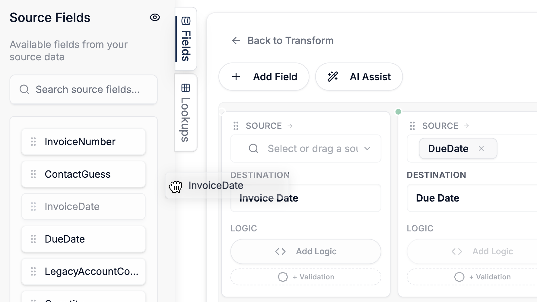 DataFlowMapper Interface