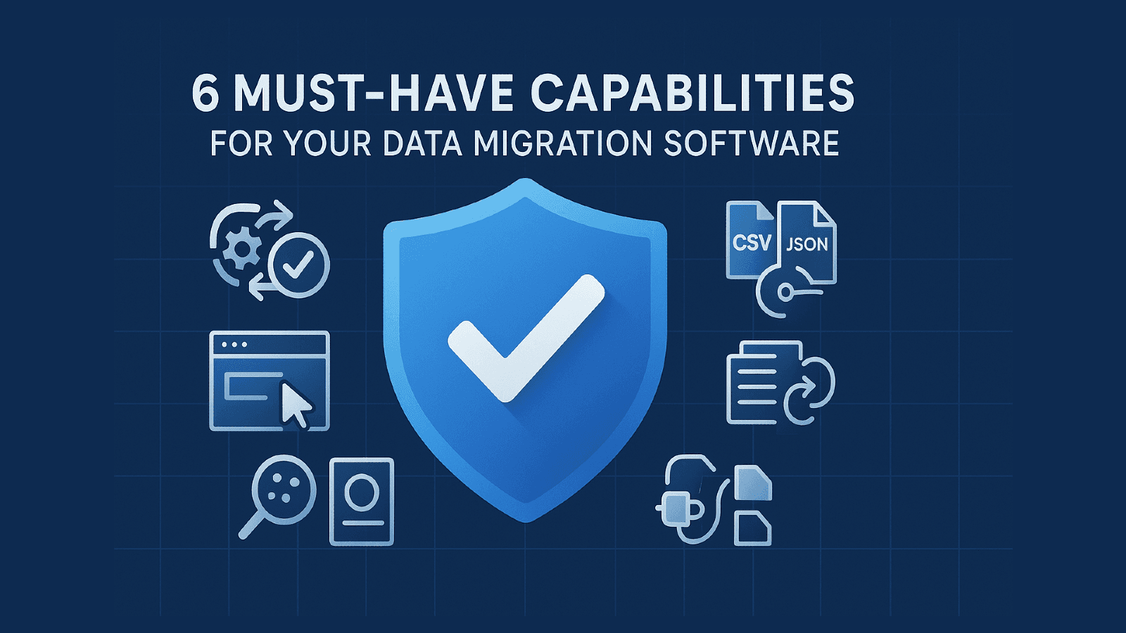 Data Migration Software Checklist: 6 Essential Capabilities