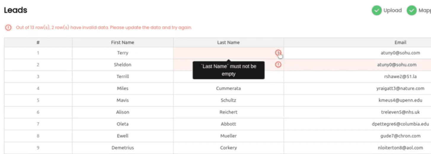 Impler embedded importer widget