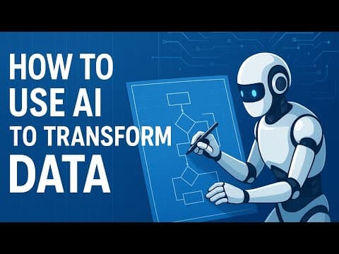 How to Use AI to Automatically Map, Clean, and Transform Data