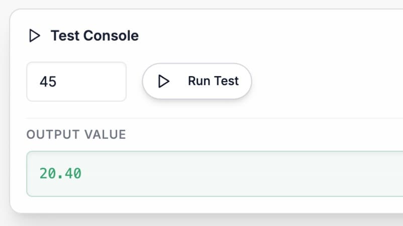 Real-Time Row Testing